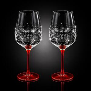 Aperol Spritz Bordüre veredelt mit Swarovski® Kristallen (2er Set)